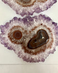 Unique Stalactite Slices Set - Natural Crystal for Handmade Jewelry - STS0077