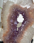 Beautiful Amethyst & Quartz Stone Portal with handmade Stand - MWS1945