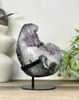 Natural Uruguayan Quartz Specimen on Stand - MWS3300
