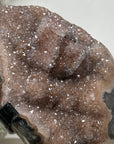 Beautful Quartz Druzy Covered Calcite - AWS0459