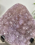 Natural Amethyst Cluster with Unique Quartz Matrix - MWS3333