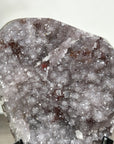Pink Amethyst Cluster Formation with Metal Stand - MWS2865