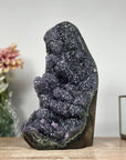 Large Natural Amethyst Druzy Cathedral with Unique Stalactites - CBP1043