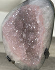 Pink Tone Amethyst Geode from Uruguay - MWS3374