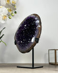 Beautiful Natural Deep Purple Uruguayan Amethyst Geode - MWS2031