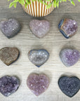 Mixed Minerals Hearts Set - MHLT0333
