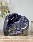 Deep Purple Natural Amethyst Cathedral Geode - CBP1087