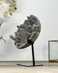 Rare Quartz Druzy & Jasper Stalactite Formation - MWS2842
