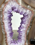Natural Agate & Amethyst Crystal Portal - MWS2106