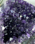 Deep Purple Natural Amethyst Cathedral Geode - CBP1087