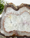 Uruguayan Quartz Stone Polished Slice - SLC0014