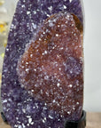 Unique Natural Amethyst Cluster with Rare Pseuda Calcite Formation - MWS1937