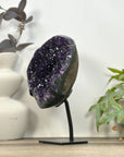 Natural Uruguayan Amethyst Geode wth Stand - MWS3193