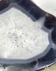 Large Natural Blue Banded Agate Slice - SLC0022