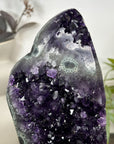 Natural Amethyst Specime from Uruguay - Stand Included - MWS3173