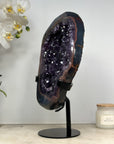 Beautiful Natural Large Amethyst & Blue Agate Crystal Specimen - MWS1454