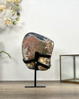 Natural Uruguayan Agate Geode with Druzy Interior - MWS3017