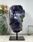 Top Quality Large Amethyst, Huge & Shinny Crystals, Stand included - AWS1048