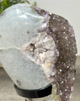 Amethyst & Quartz Polished Geode - MWS2162