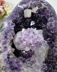 Top Grade Amethyst Stone Geode with Stunning Calcite Formation - AWS0969