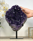 Deep Purple A+ Grade Large Amethyst Crystal Cluster - MWS2193