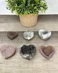 Mixed Minerals Hearts Set - MHLT0338