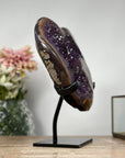 Amazing Natural Amethyst Stone Heart Carving - MWS1047