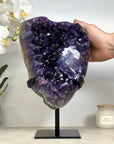 Large Natural Amethyst Stone Specimen, A+ Grade Crystals - MWS1496