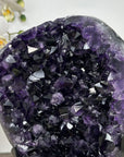 Large methyst Crystal Cluster from Uruguay– Stand Included - MWS2936