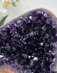 A+ Grade Deep Purple Amethyst Geode - MWS2027
