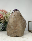 A+ Grade Natural Amethyst Cathedral, Deep Purple Crystals - CBP1026