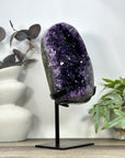 Top Grade Amethyst Specimen on Metal Stand - MWS3224