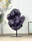 Amethyst Crystal Cluster Full of Stalactite Formations - MWS2543