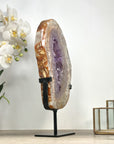 XXL Amethyst & Quartz Geode Slice Portal - MWS2333
