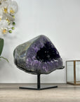 Uruguayan Amethyst Geode with Deep Purple Crystals - MWS2939