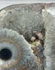 Unique XXL Sugar Quartz Druzy Cluster with Agate Matrix - MWS0716