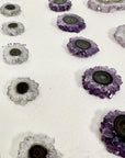 Amethyst Stalactite Slices Wholesale Flat - Ideal for Pendants - STS0055