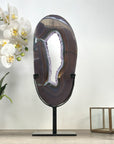 Natural Large Agate & Amethyst Crystal Portal - MWS2121