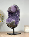 Large Amethyst Cluster with Beautiful Calcite Specimen - MWS1352