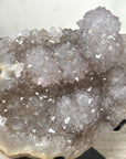 Quartz Cluster on Stand with Stalactite Formations – Unique Natural Display Piece - MWS2887