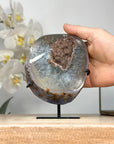 Stunning Quartz Geode with Sugar Druzy Crystals - MWS2124