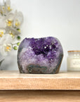 Uruguayan Amethyst Geode with Cut Base and Polished Edges - CBP1102