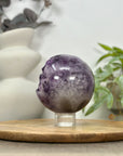 Natural Uruguayan Amethyst Sphere Geode with Large Crystal Formation - SPH0158