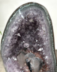 Natural Amethyst Geode with Unique Calcite Formation - MWS2874