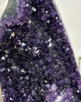 Large Uruguayan Amethyst Crystal on Metal Stand - MWS2595