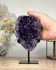 Natural A+ Uruguayan Amethyst Geode with Stand - MWS1831