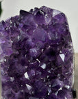 Natural Amethyst Crystal Cluster with Large & Shinny Crystals - MWS2177