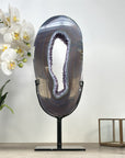 Natural Large Agate & Amethyst Crystal Portal - MWS2121