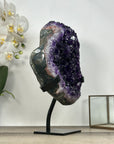 Top Quality Huge Natural Deep Purple Amethyst Statement Piece - MWS2959