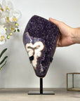 Stunning Large Amethyst & Jasper Crystal Specimen - MWS1925